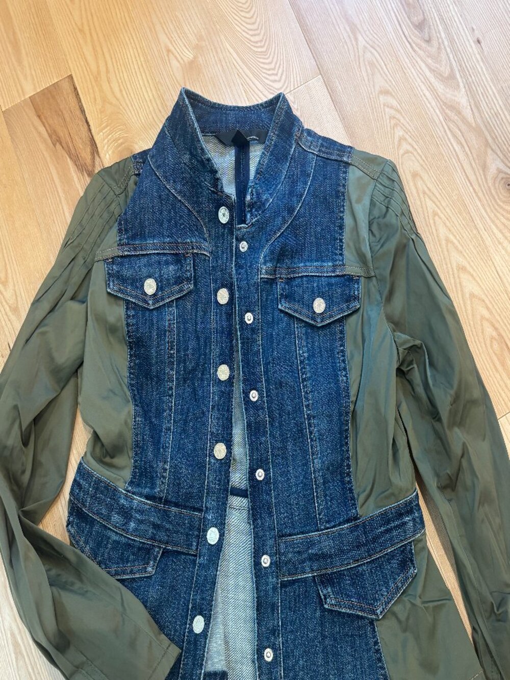 White House Black Market Denim Jacket | Women's 4